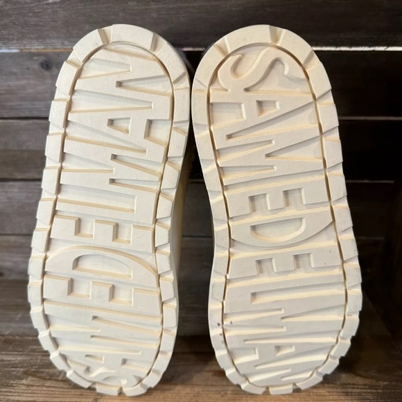 Sam Edelman Orelia Women’s Ivory Shearling Ankle Winter Snow Boots Size 9.5 M - Picture 2 of 5